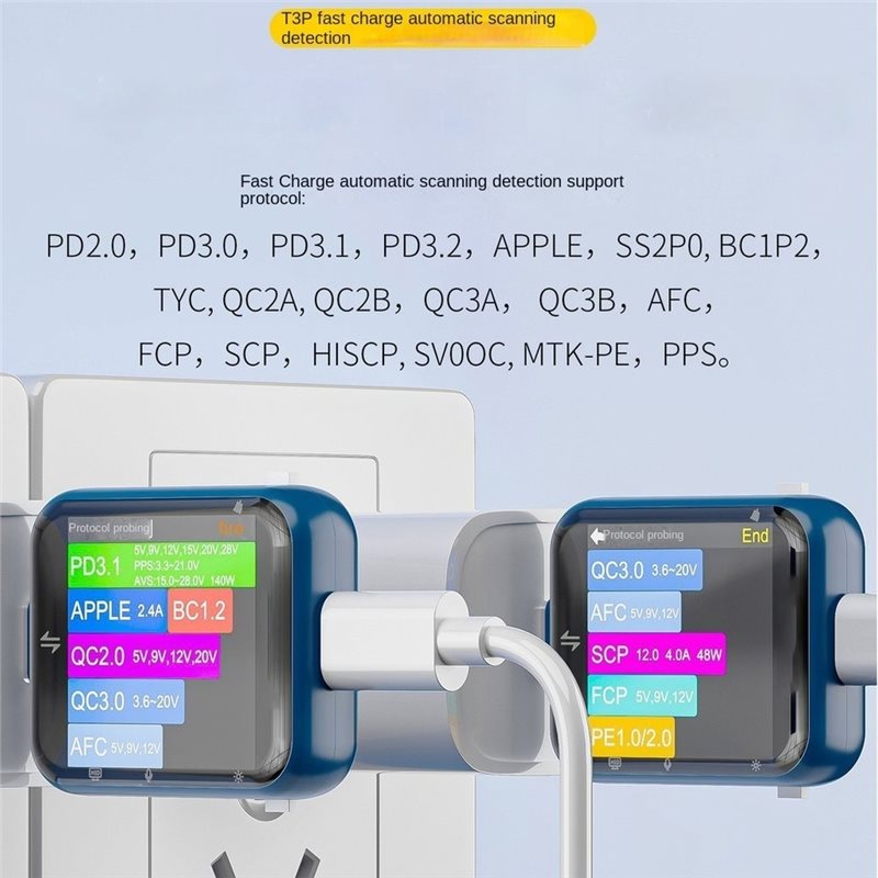 Logic Analyzer Usb - TKOH-T3P Testeur de puissance USB à