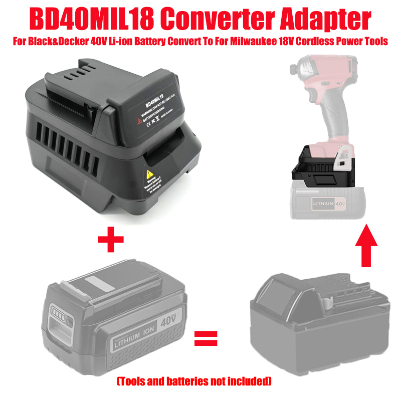 Adaptateur de batterie pour Bl - Black+Decker Tool Cordless avis et prix